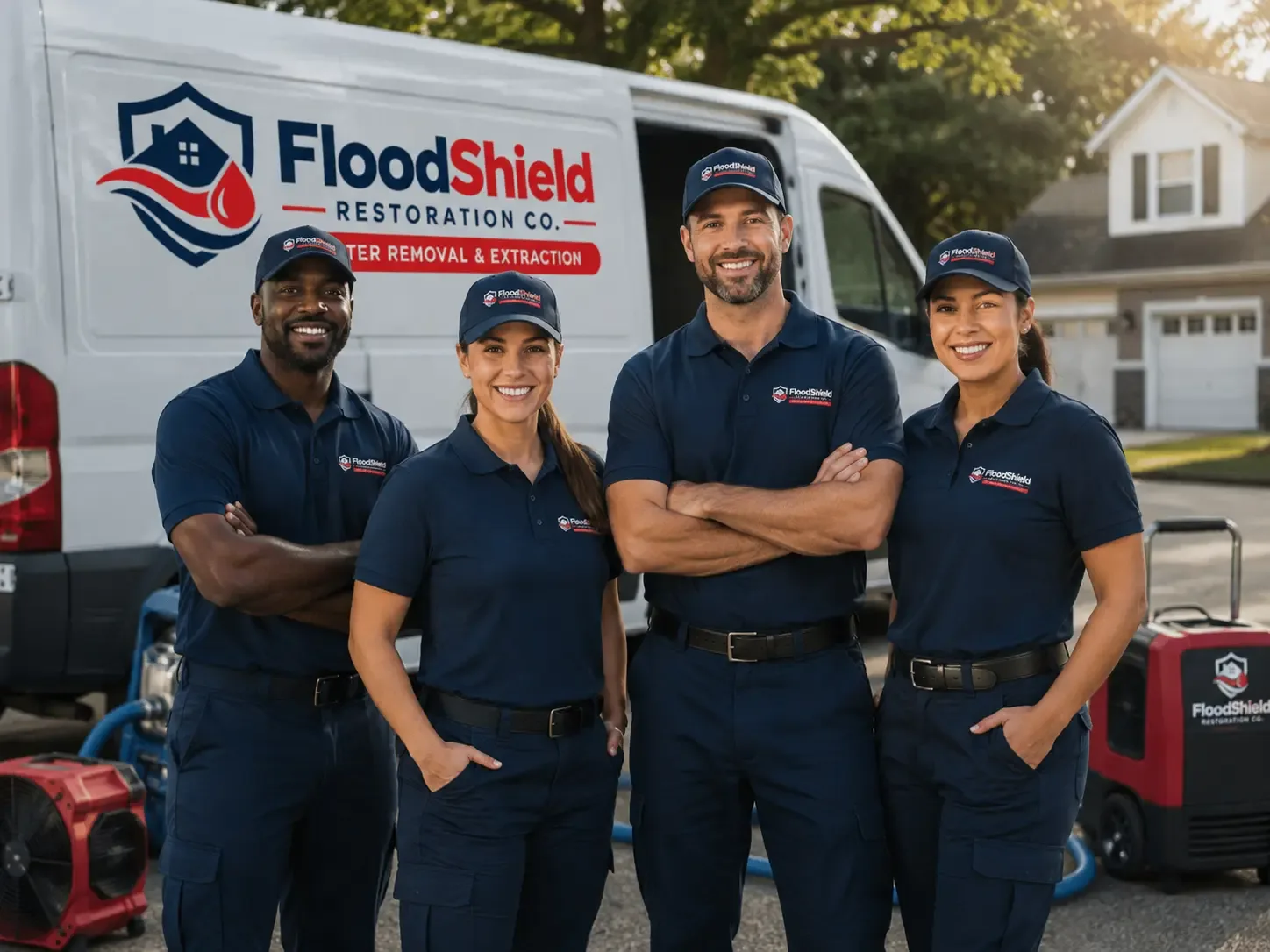 Flood Damage Restoration company in Rushville, OH