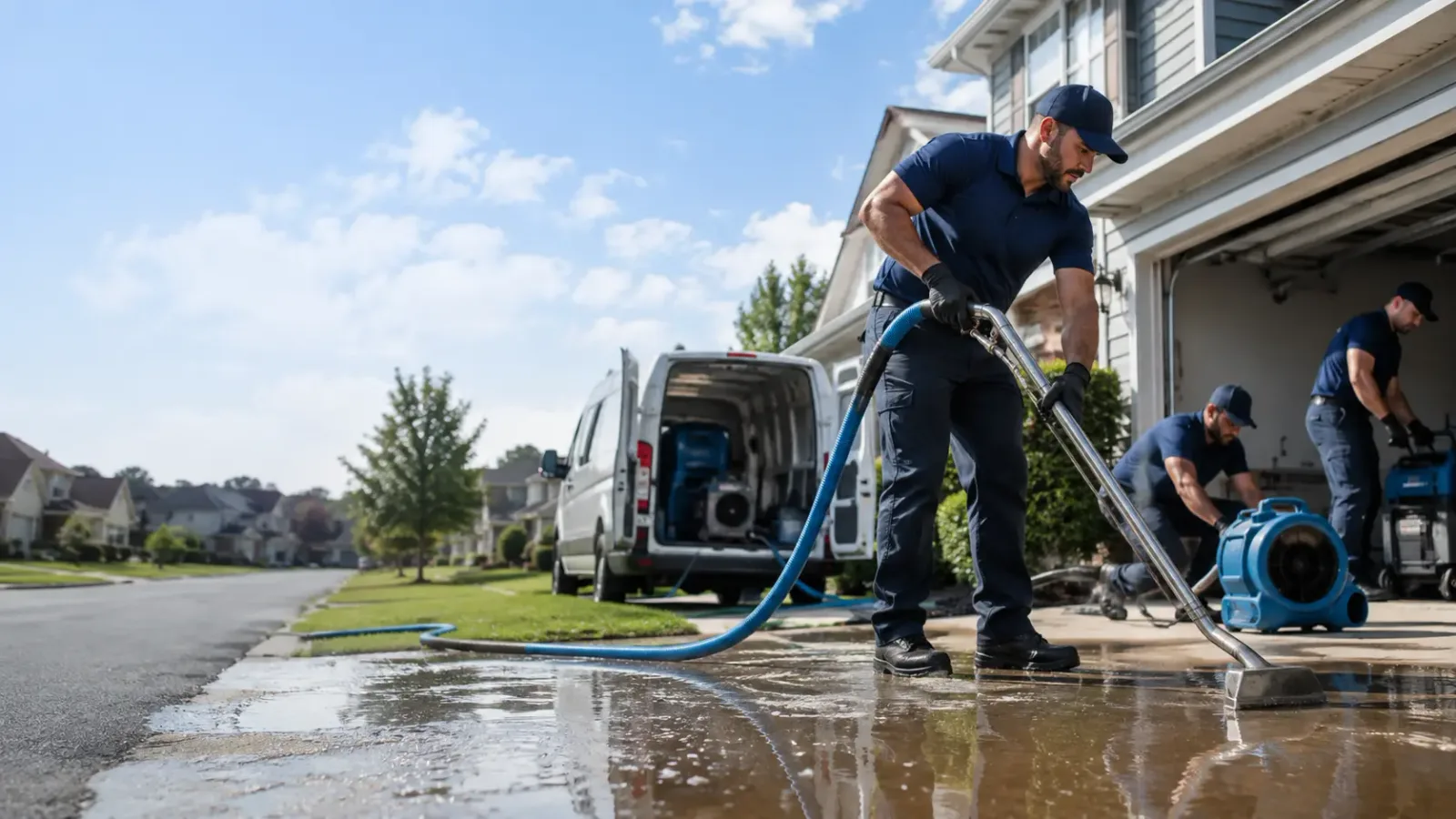 Flood Damage Restoration in Rushville, OH